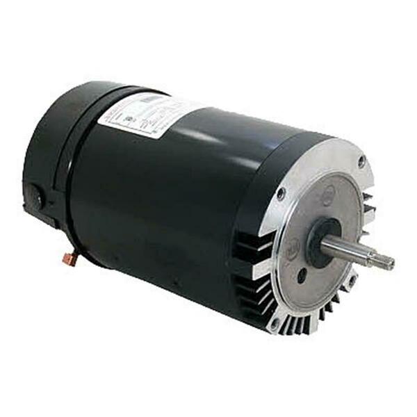 Water World 2 HP 56J Full-Rated Replacement Pool & Spa Pump Motor, Threaded Shaft WA3121132